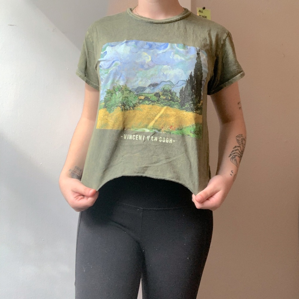 Van Gogh Crop Tøp